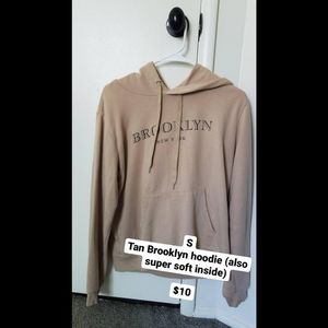 Tan Brooklyn Hoodie